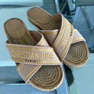 Christian Dior Espadrille Size 37 /US 7
